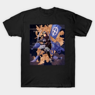 Satsuma samurai stained glass T-Shirt